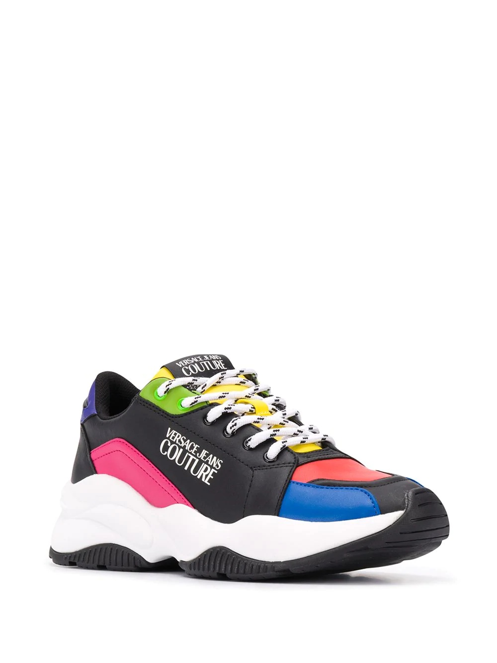 colour block trainers - 2