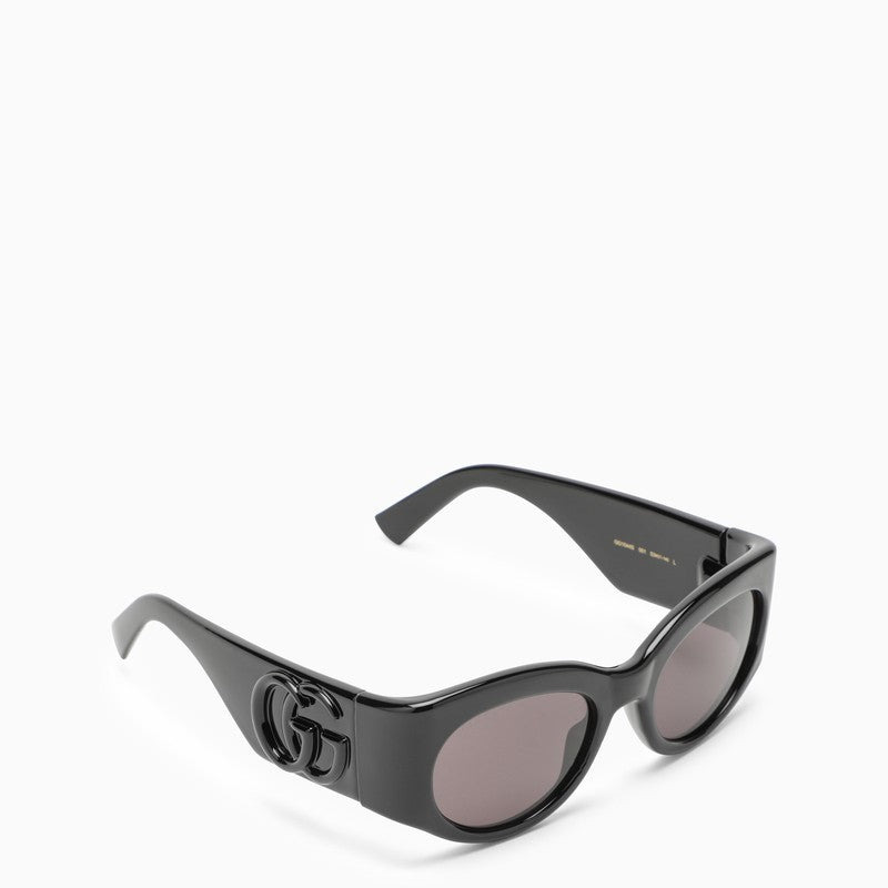 Gucci Oval Black Sunglasses Women - 2