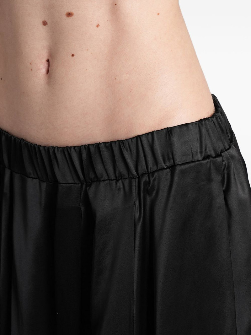 Simona pleated palazzo pants 5