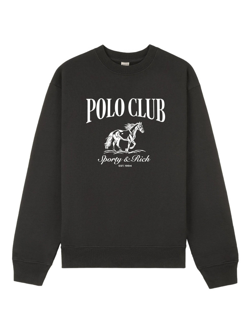 Sporty & Rich Stallion Graphic-print Sweatshirt 1