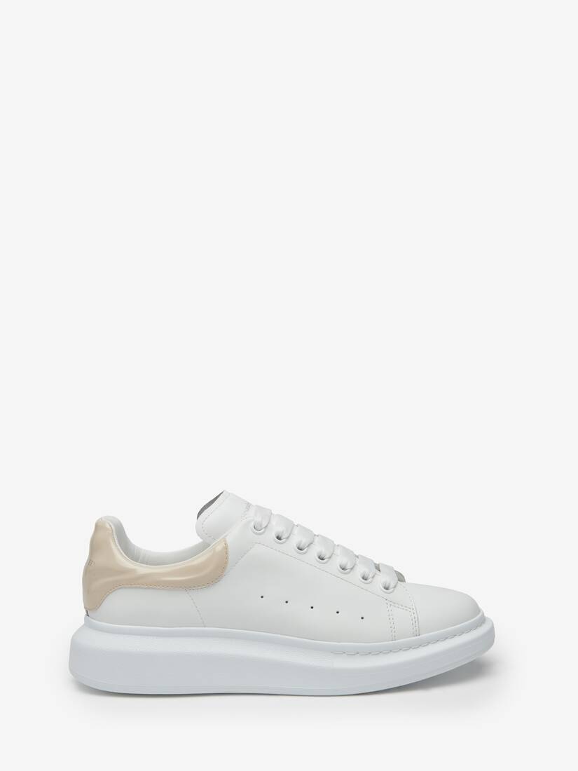 Men's Oversized Sneaker in White/oyster - 1