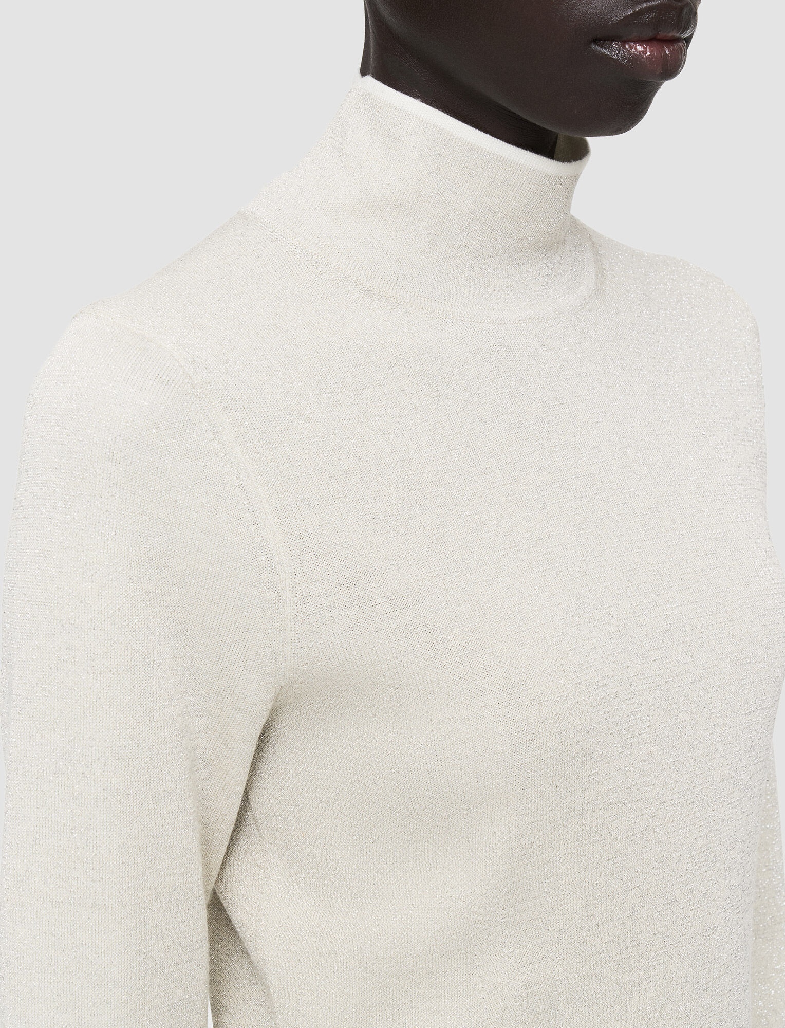 Double Face Lurex Merino Top - 5