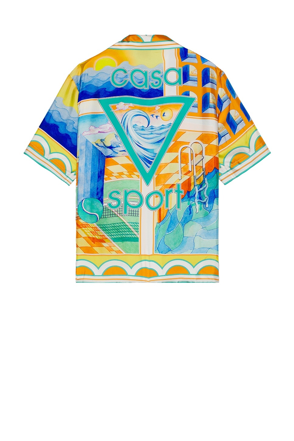 Short Sleeve Cuban Collar Shirt - 2