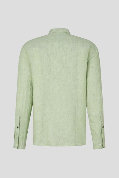 BOGNER Timi Linen shirt in Light green outlook