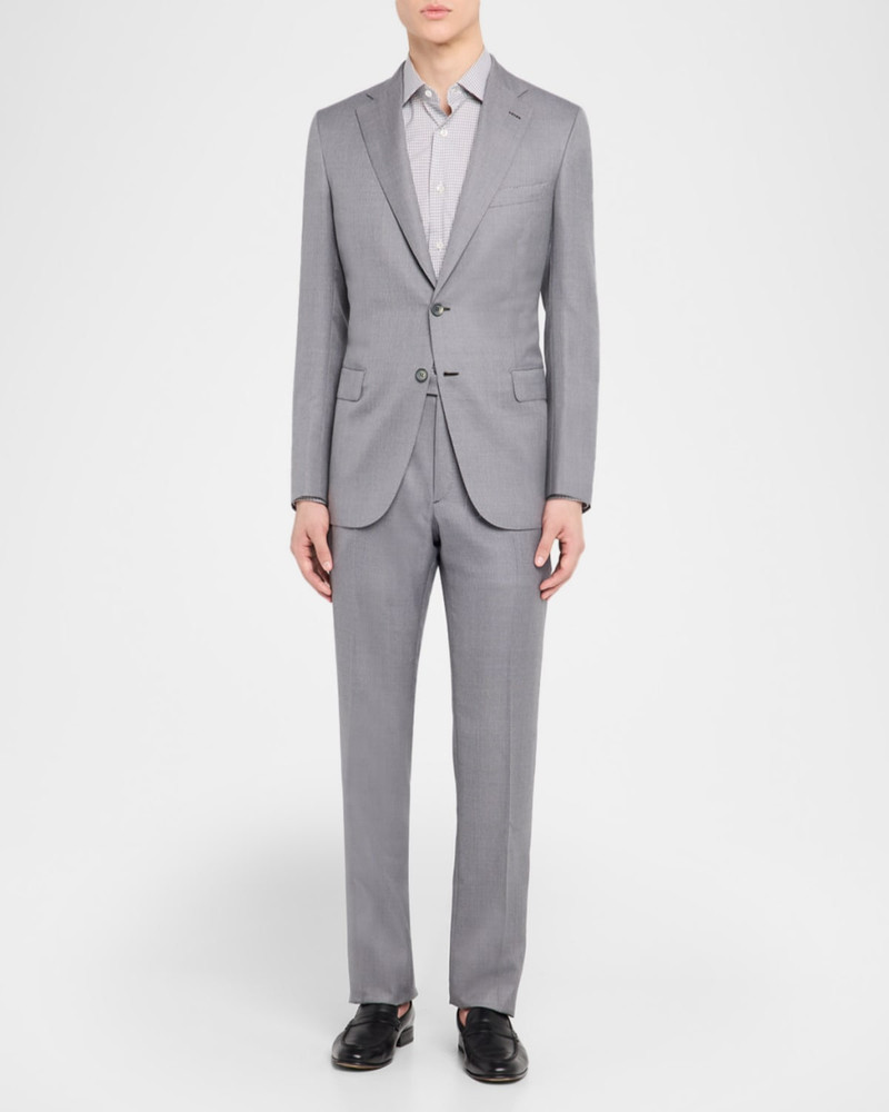 Brioni Men's Wool and Silk Modern Fit Two-Piece Suit outlook