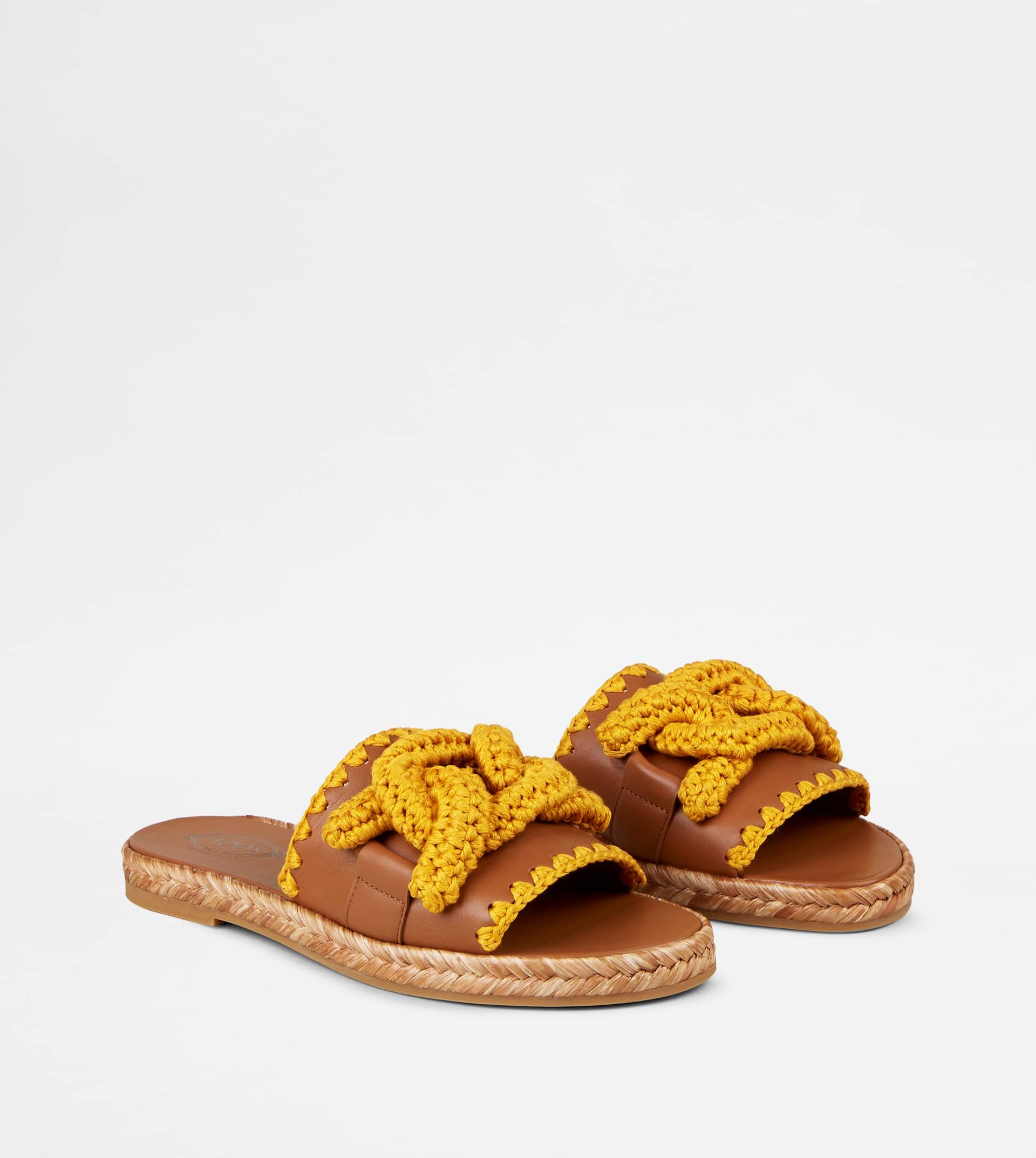 KATE SANDALS IN LEATHER - BROWN - 2