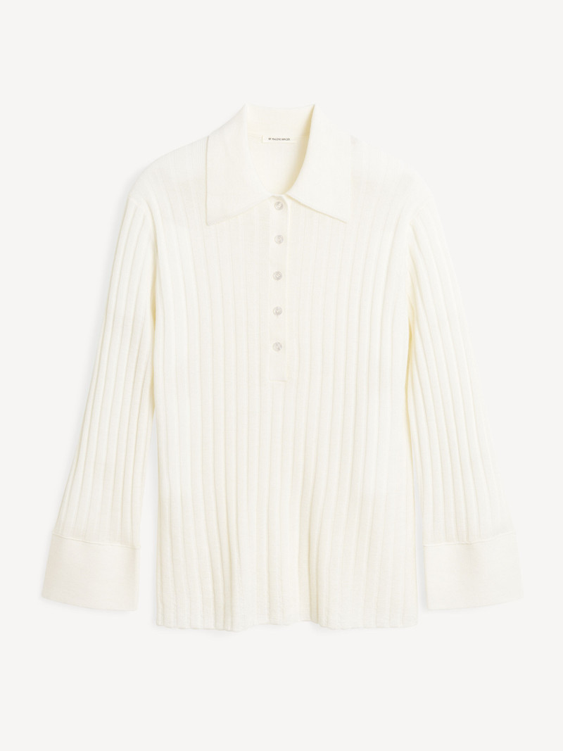 BY MALENE BIRGER Delphine merino wool sweater outlook
