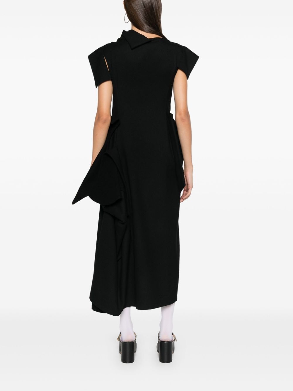 asymmetric maxi dress - 4