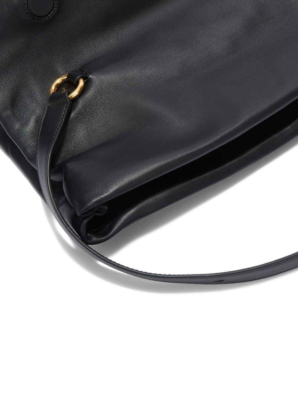 small Rollup leather shoulder bag - 4