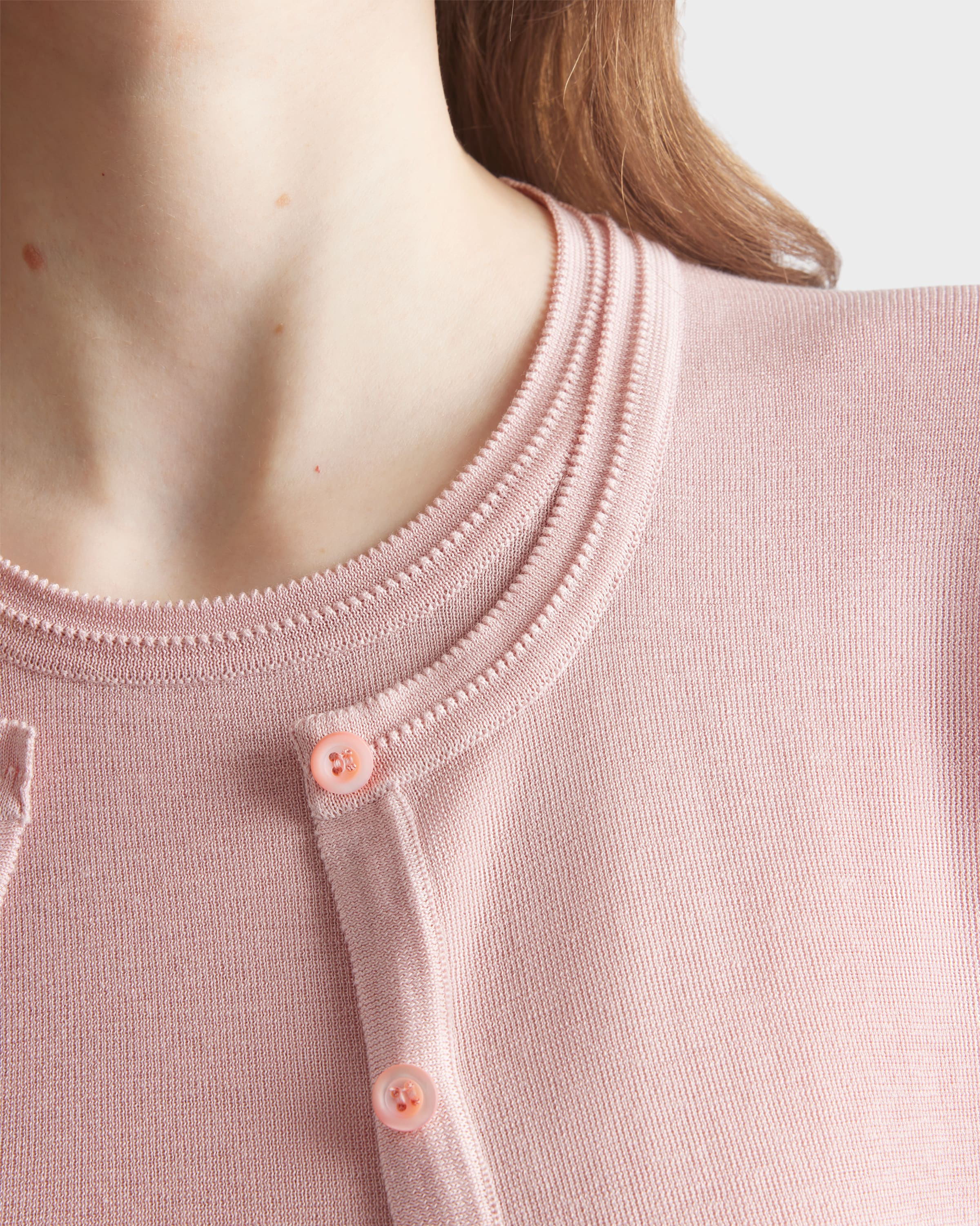 Silk and cotton crew-neck sweater - 4