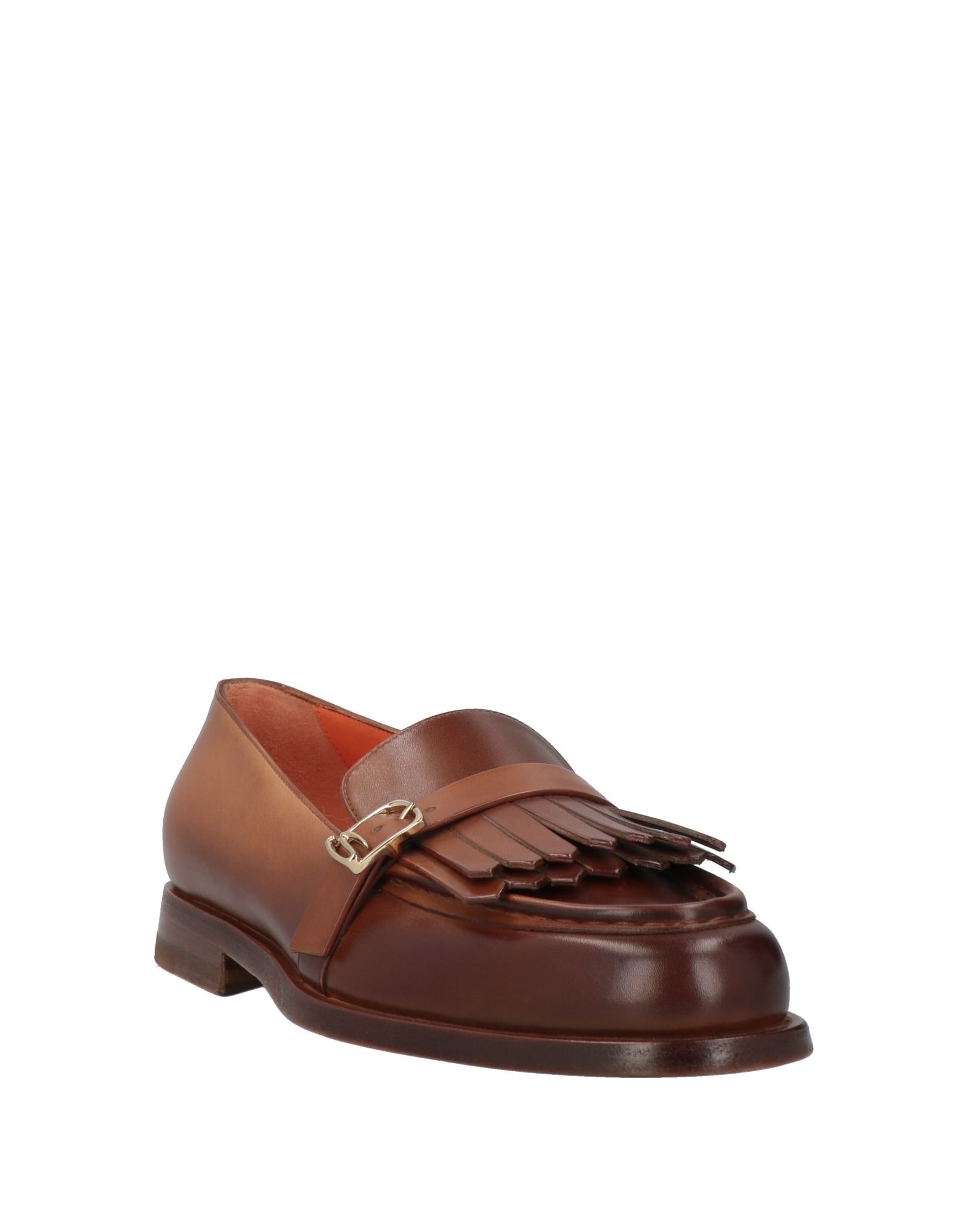 Brown Women's Loafers - 2