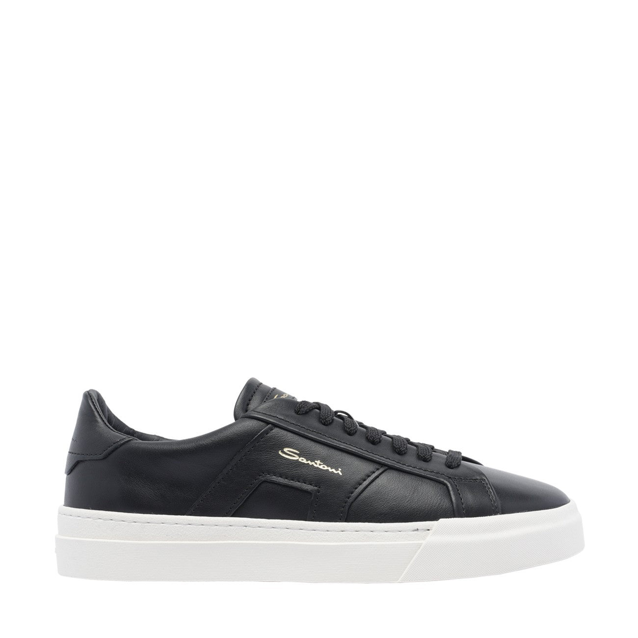 Santoni Men Double Buckle Sneakers - 2