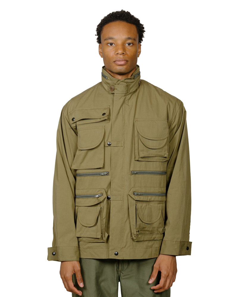 The Real McCoys MJ24009 Photographer Utility Jacket Olive outlook