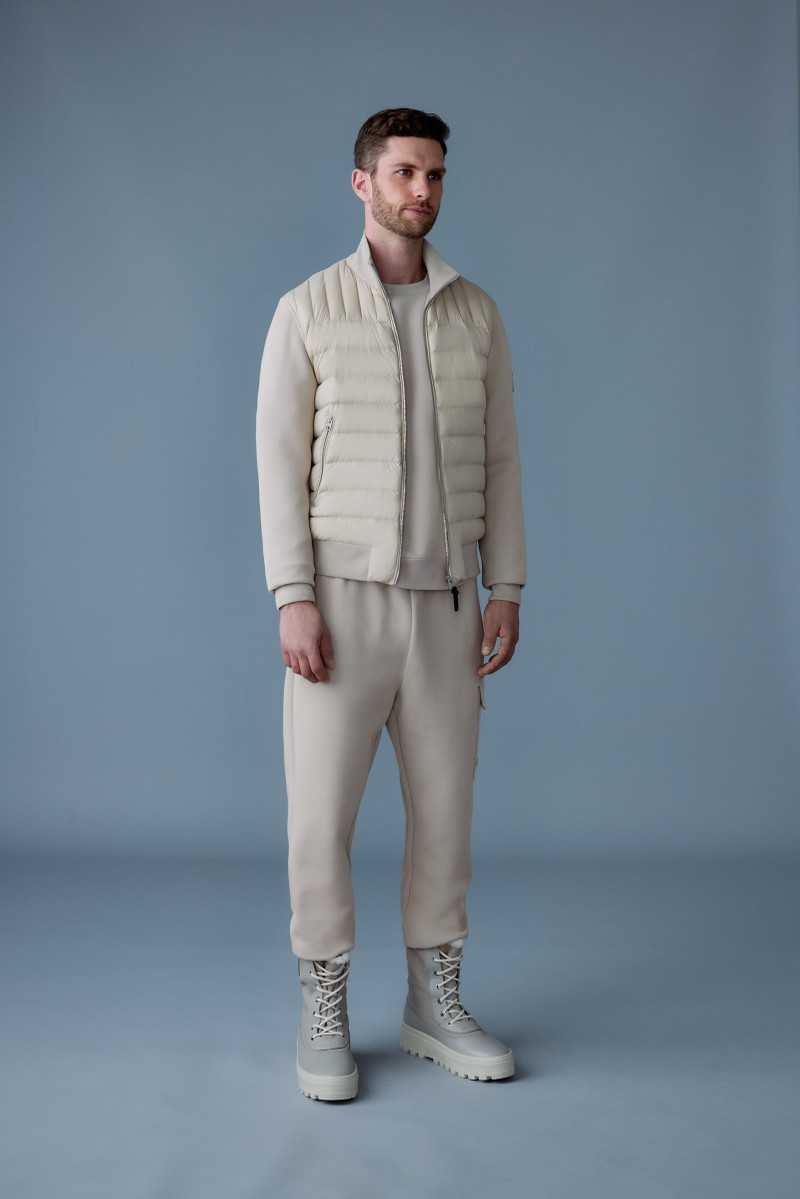 MACKAGE COLLIN-R Nano Down Mixed Media Bomber Jacket outlook