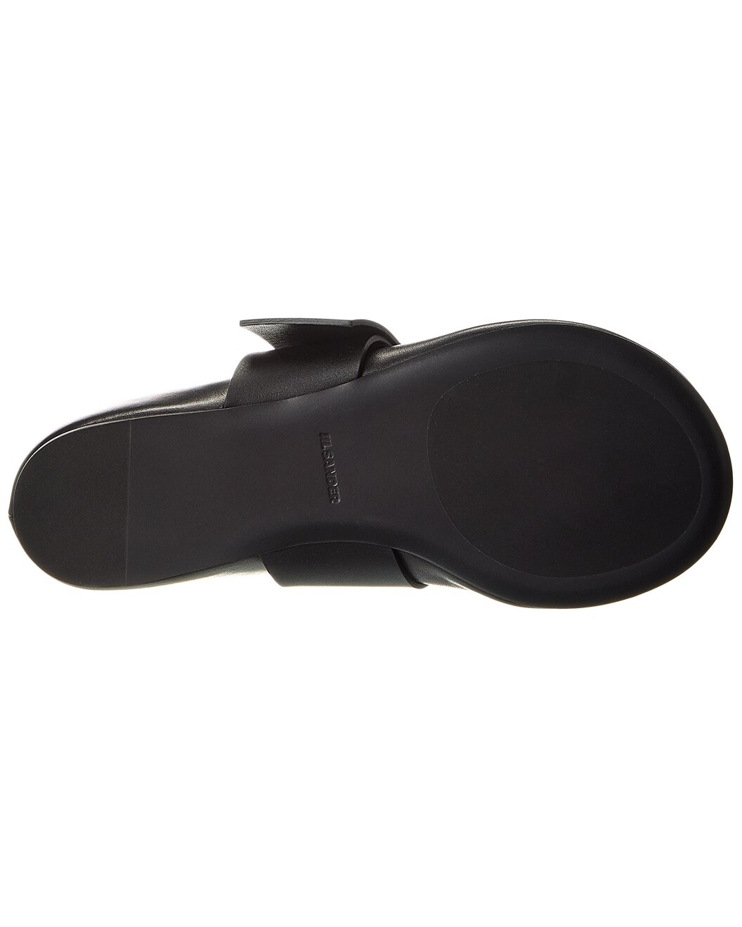 Jil Sander Cannolo Buckle Strap Leather Flat - 4