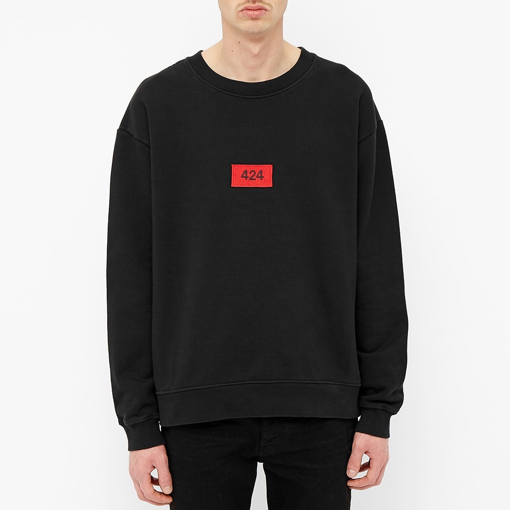 424 Box Logo Crew Sweat - 3