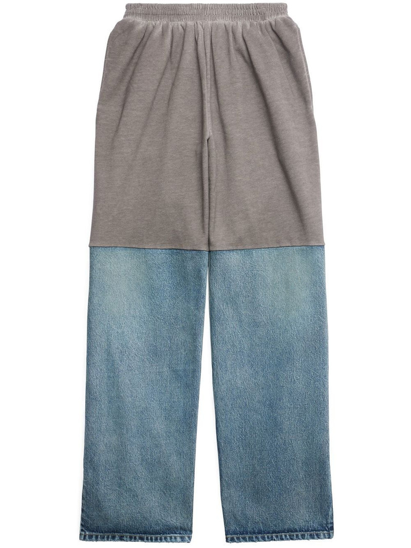 patched-detail sweatpants - 1