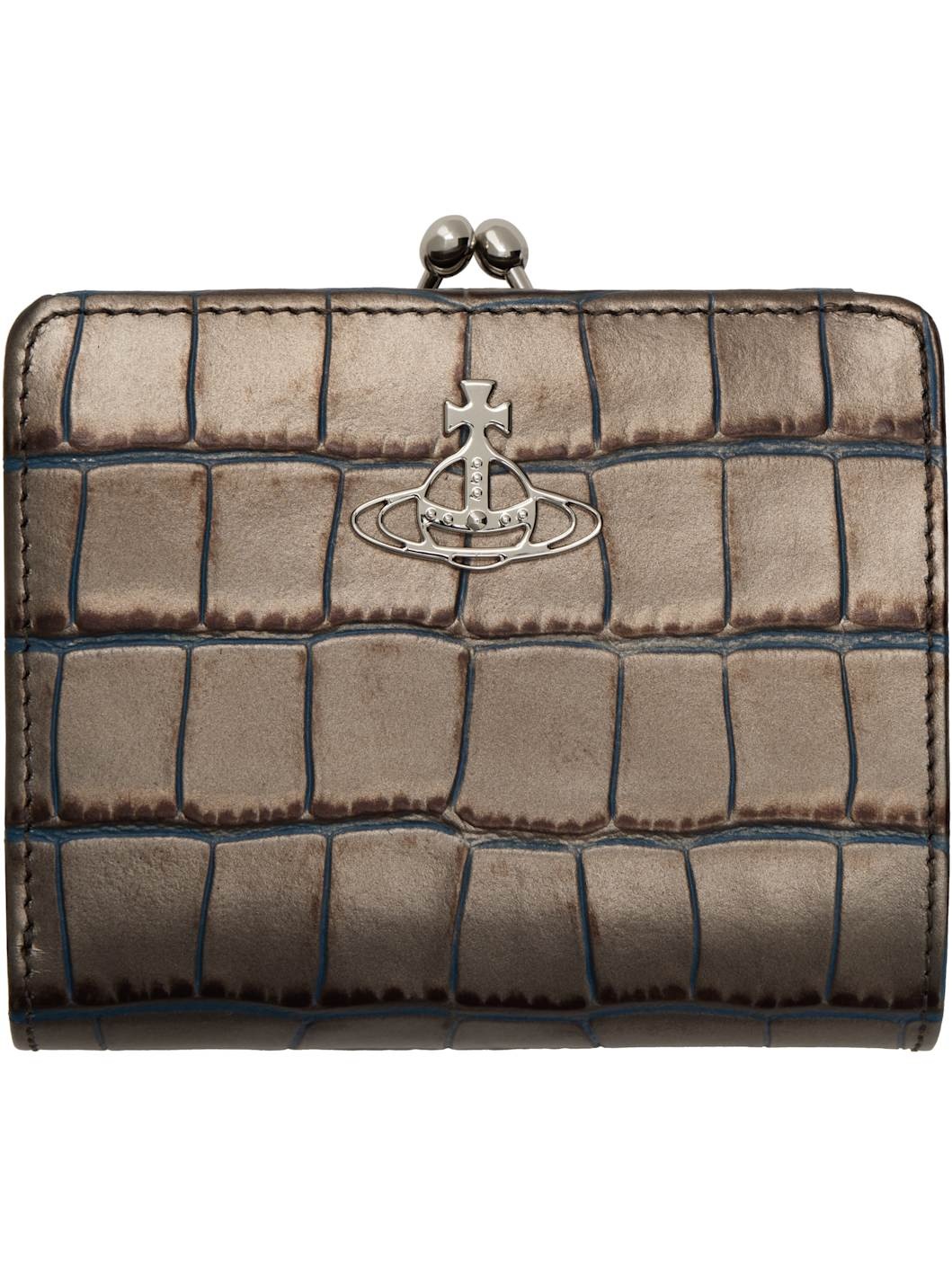 Brown Frame Pocket Wallet - 1