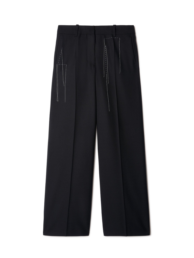 Wo 혼합 Stitching 위에 Pant - 1