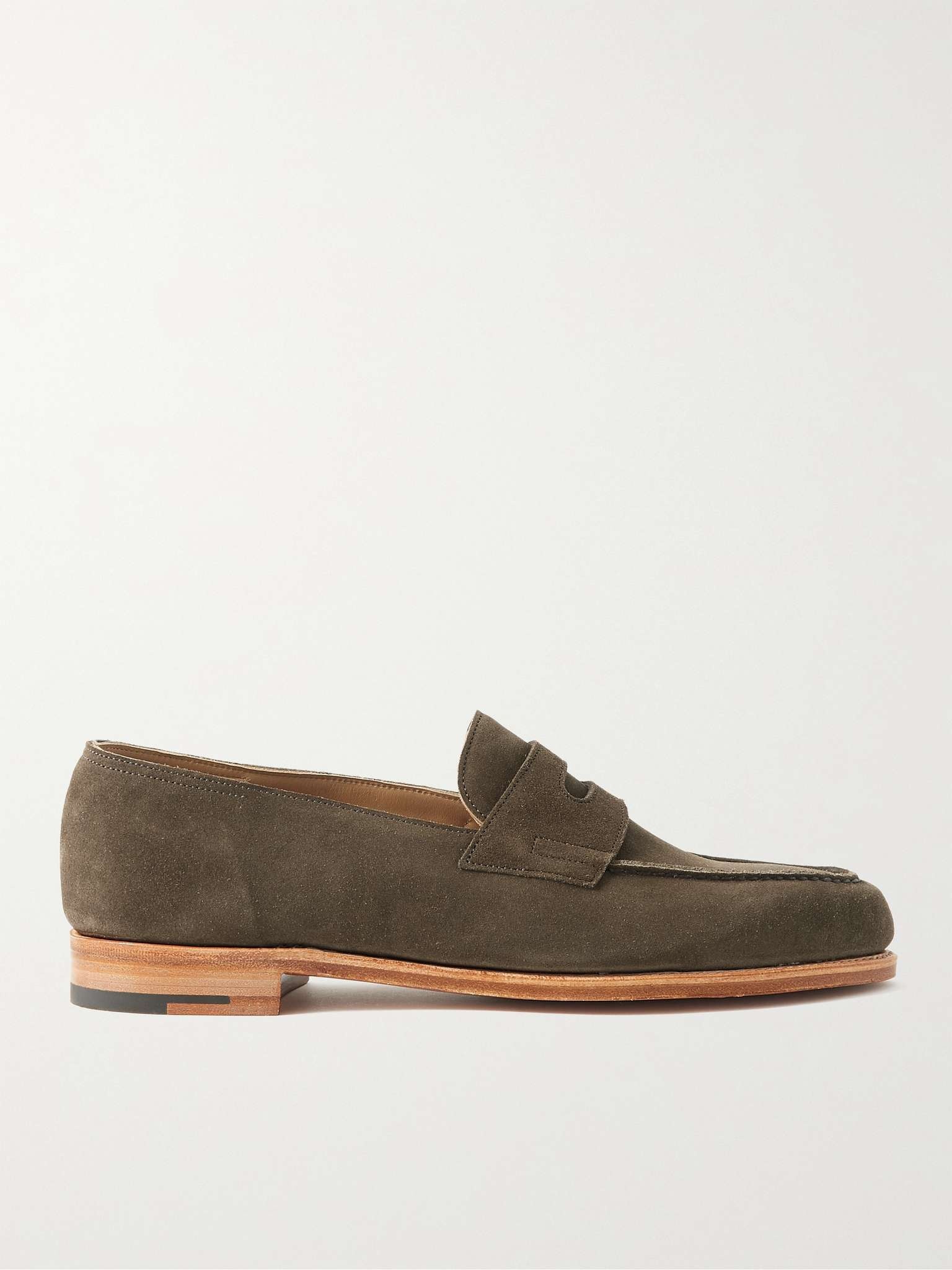 Lopez Suede Penny Loafers - 1