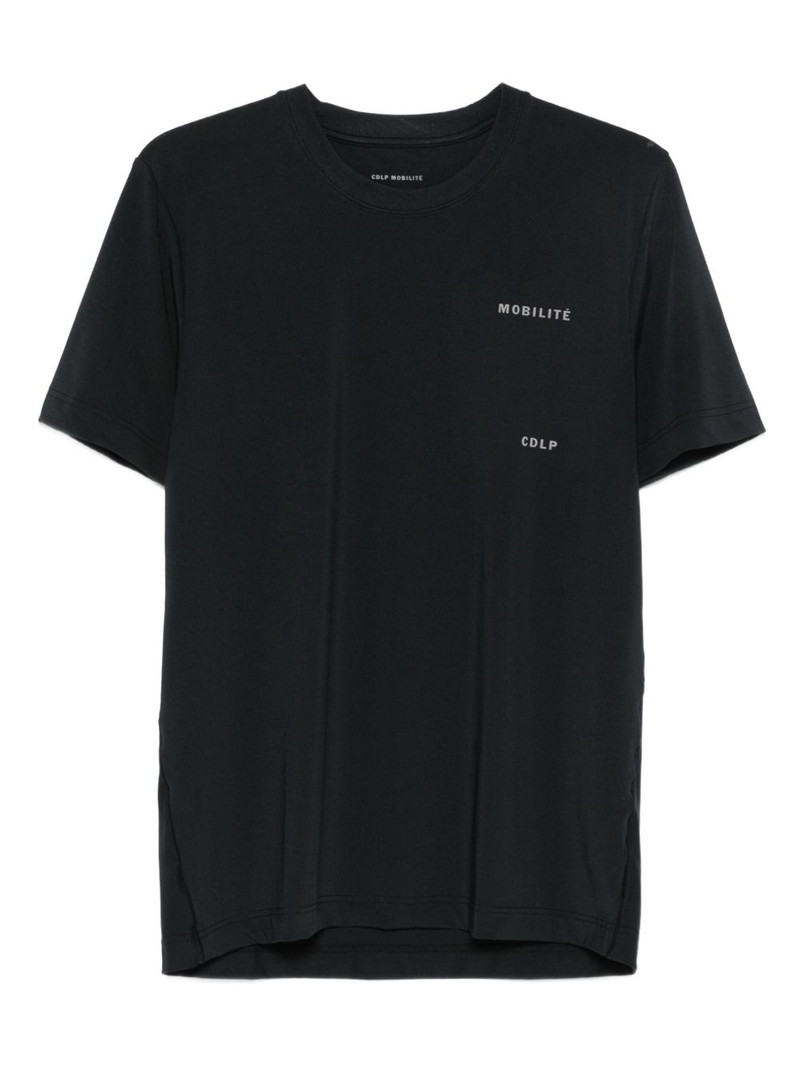 logo-print T-shirt 1