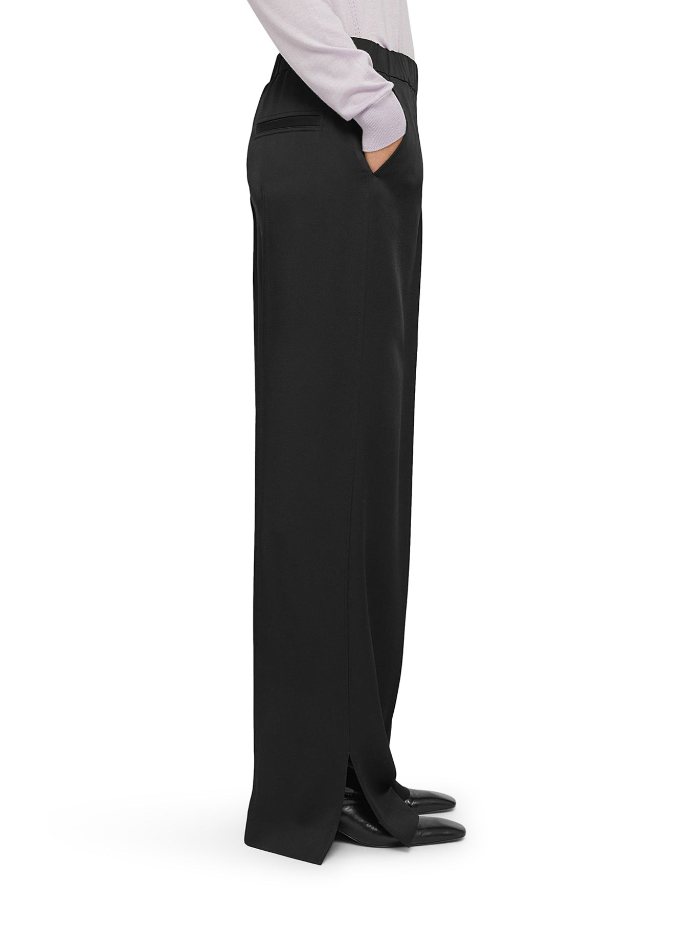 SATIN TROUSERS PANTS - 5