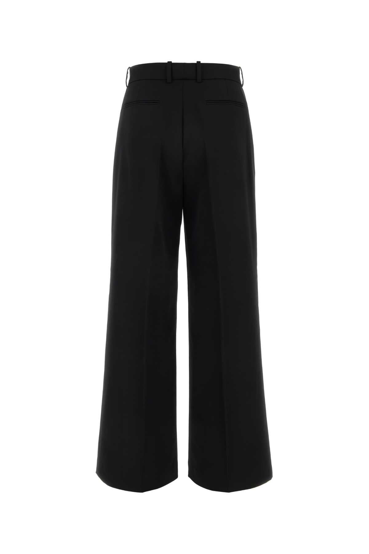 Lanvin Women Black Wool Pant - 2