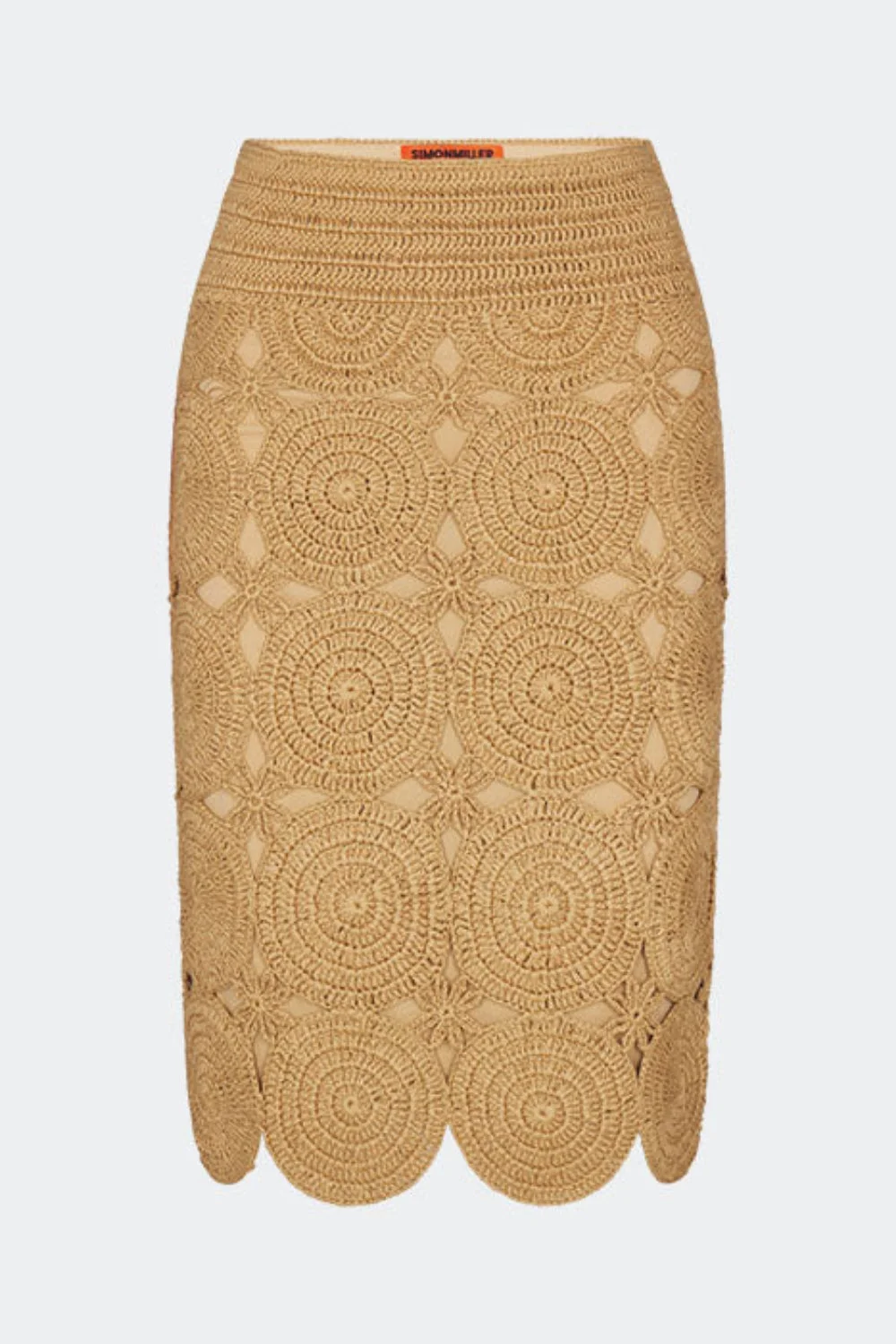 Beep Beep Midi Skirt Natural - 1