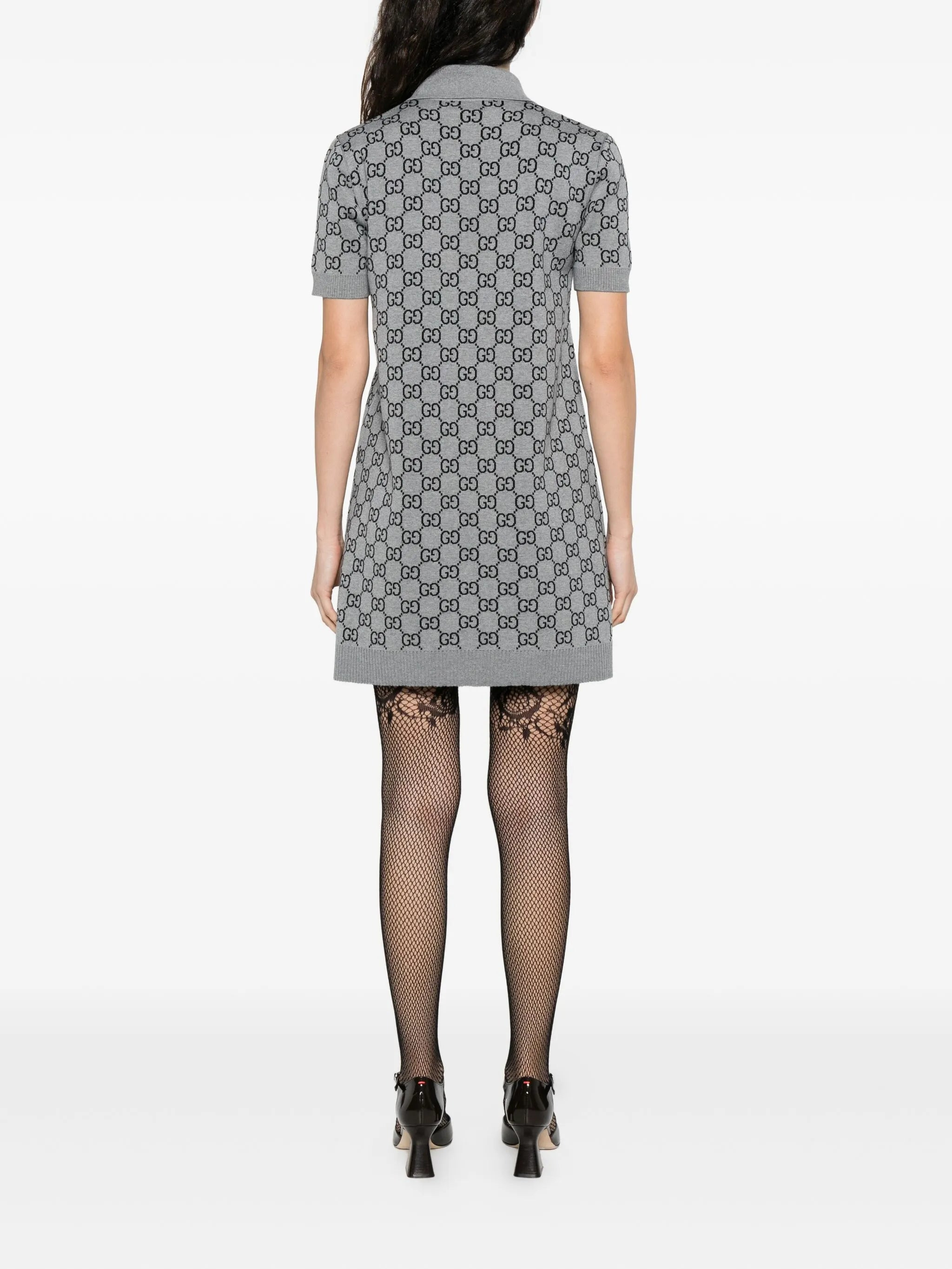 Gucci GG-pattern Mini Dress - 3