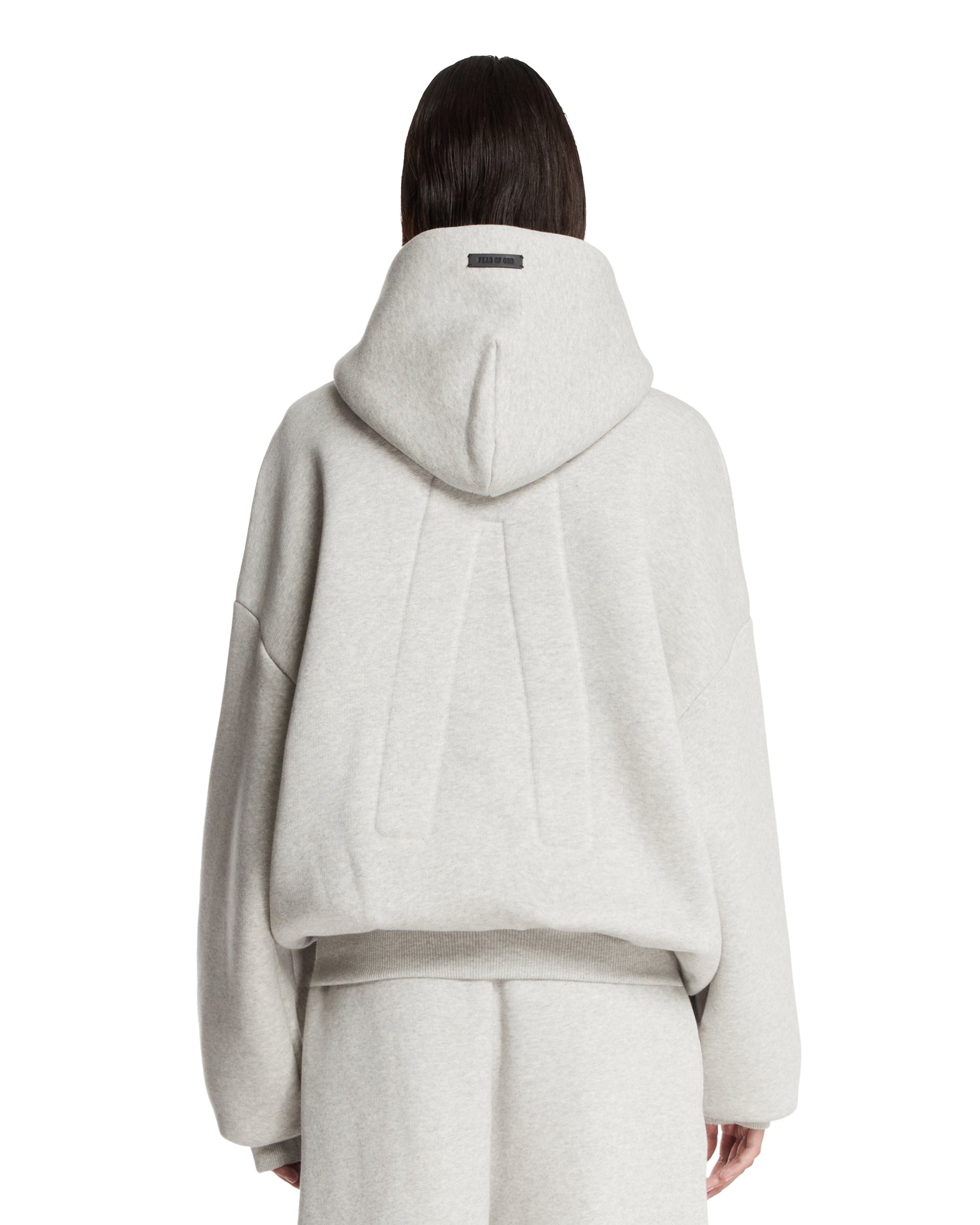 Gray Half-Zip Sweatshirt - 5