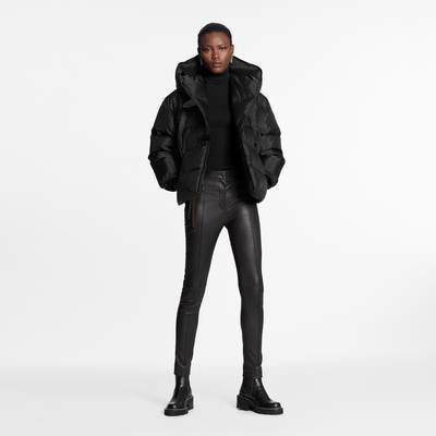 Louis Vuitton Skinny Black Leather Stretch Pants outlook