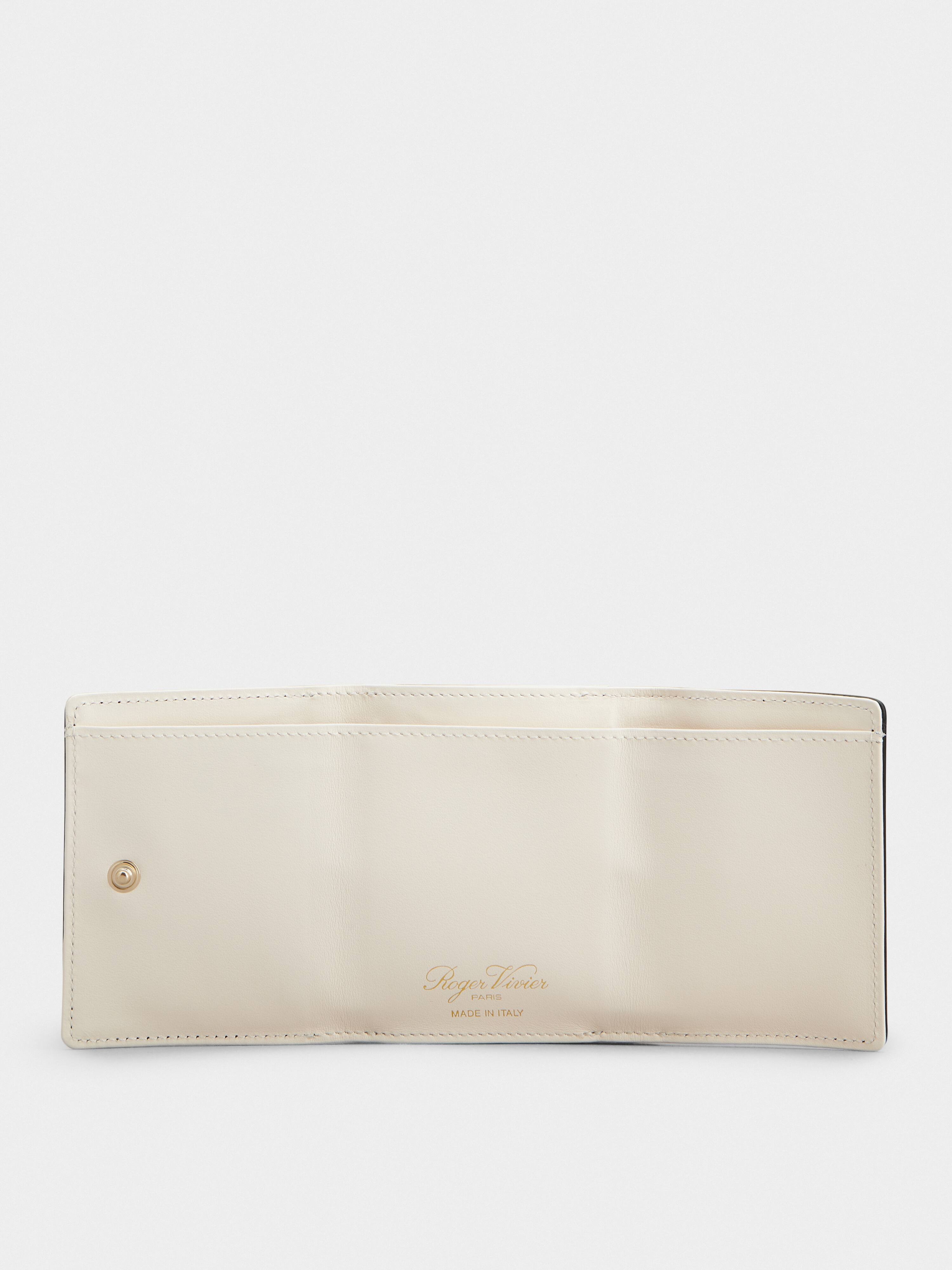 Belle Vivier Lacquered Buckle Wallet in Patent Leather - 5