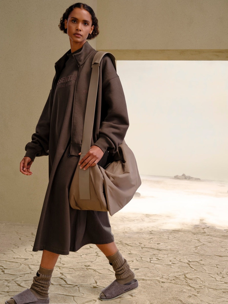ESSENTIALS Womens LS Tee Dress outlook