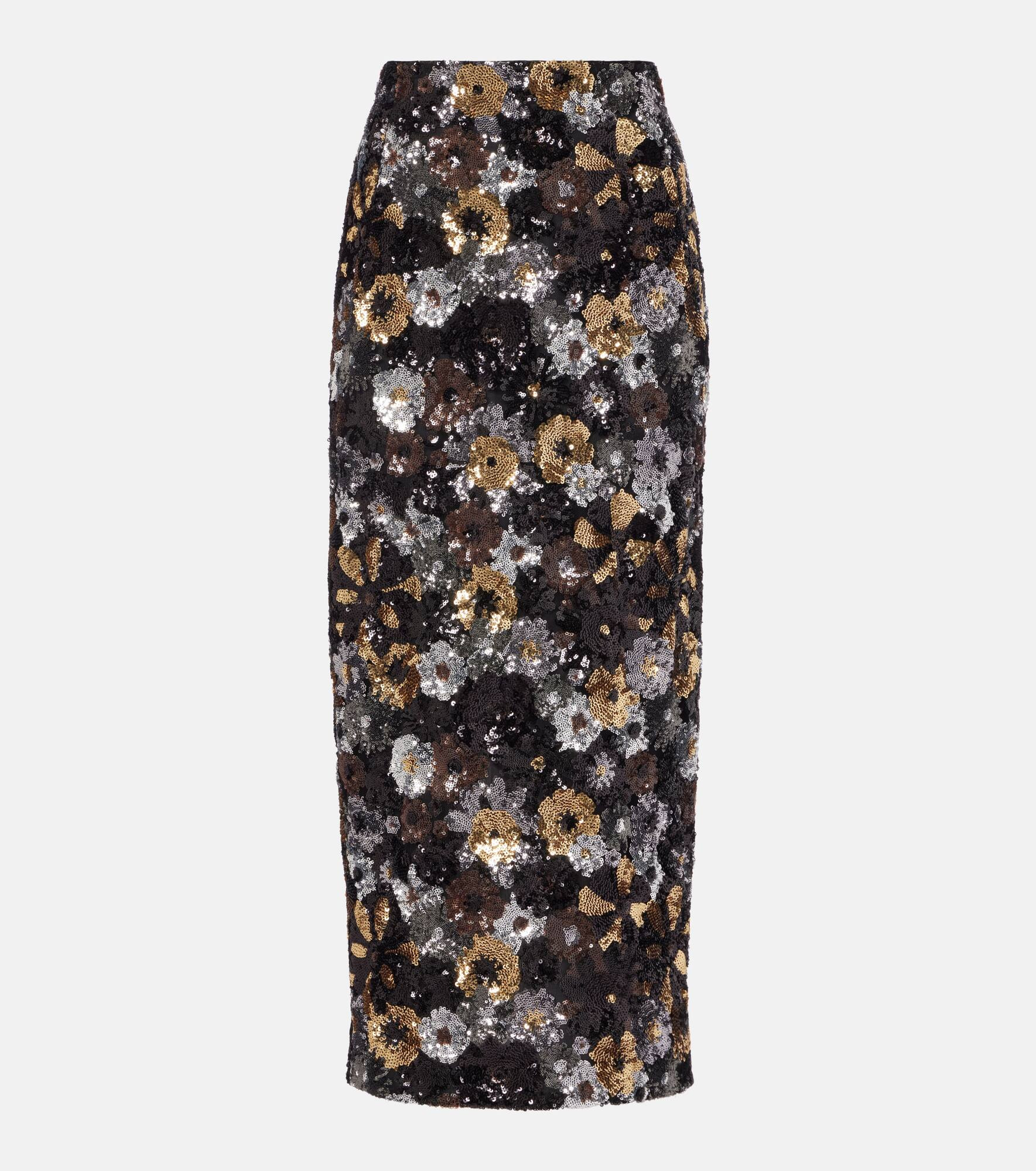Damiana sequined midi skirt - 1
