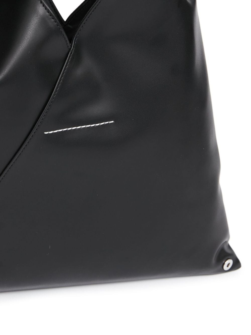 small Japanese leather tote bag - 6