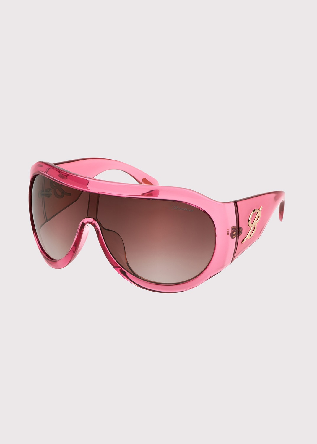 ACETATE MASK SUNGLASSES STYLE SPORTING A WRAPROUND SHAPE - 2