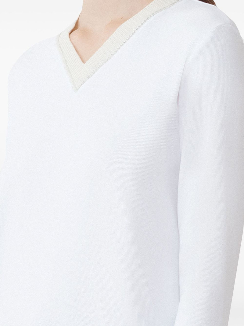 jersey v-neck t-shirt 5