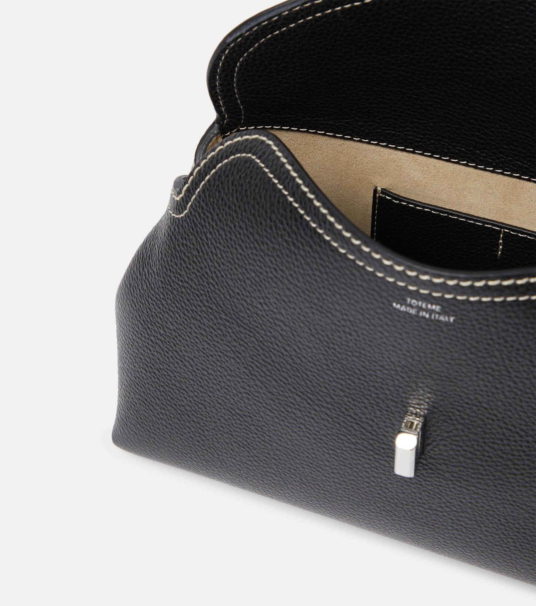 T-Lock Small leather clutch - 3