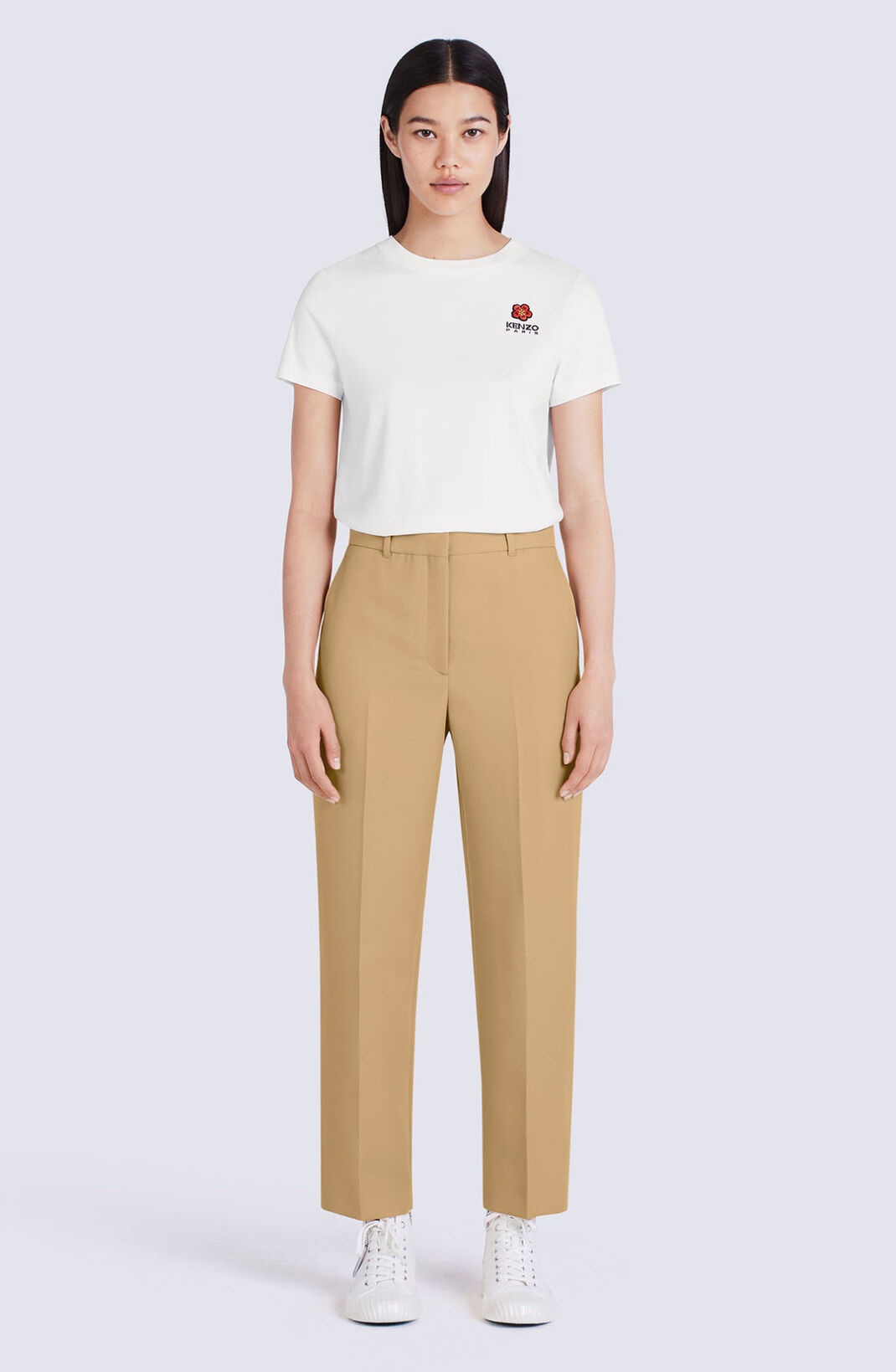 Cropped tailored trousers - 3