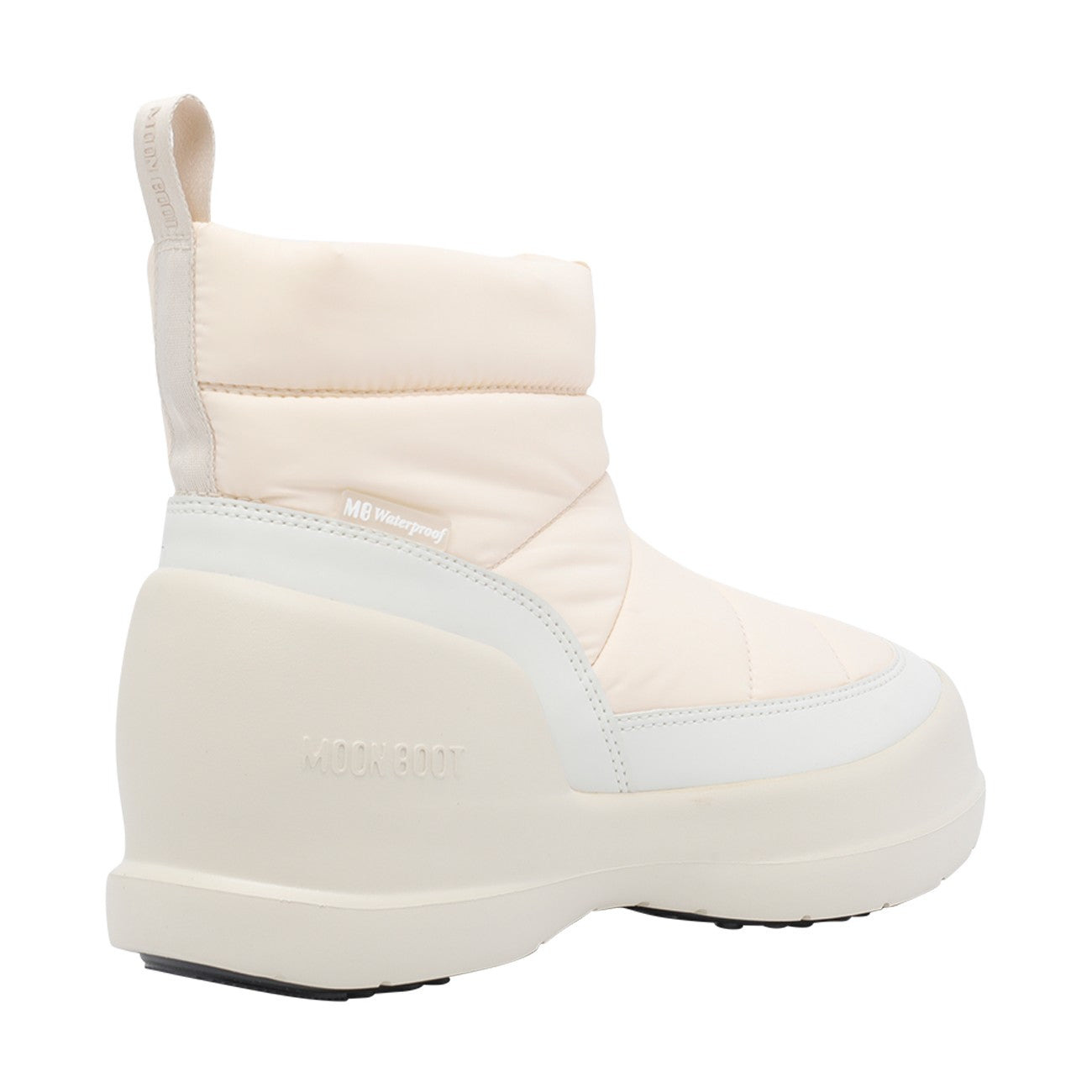 Moon Boot Women Mezzaluna Puffy Cream Booties - 3