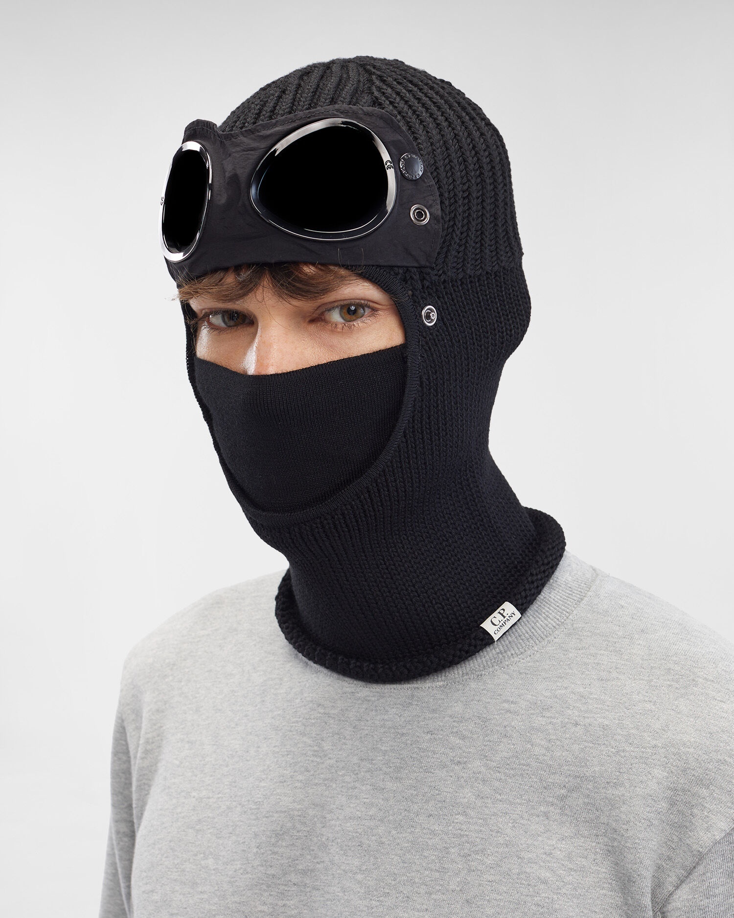 Extra Fine Merino Wool Goggle Balaclava - 2