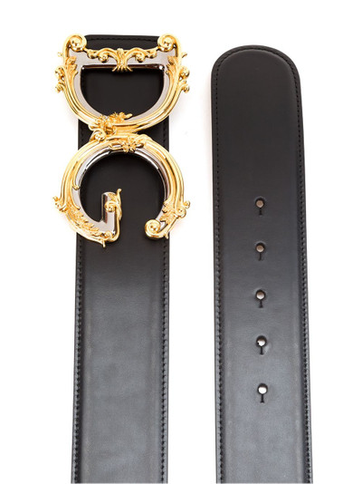 Dolce & Gabbana baroque DG logo belt outlook