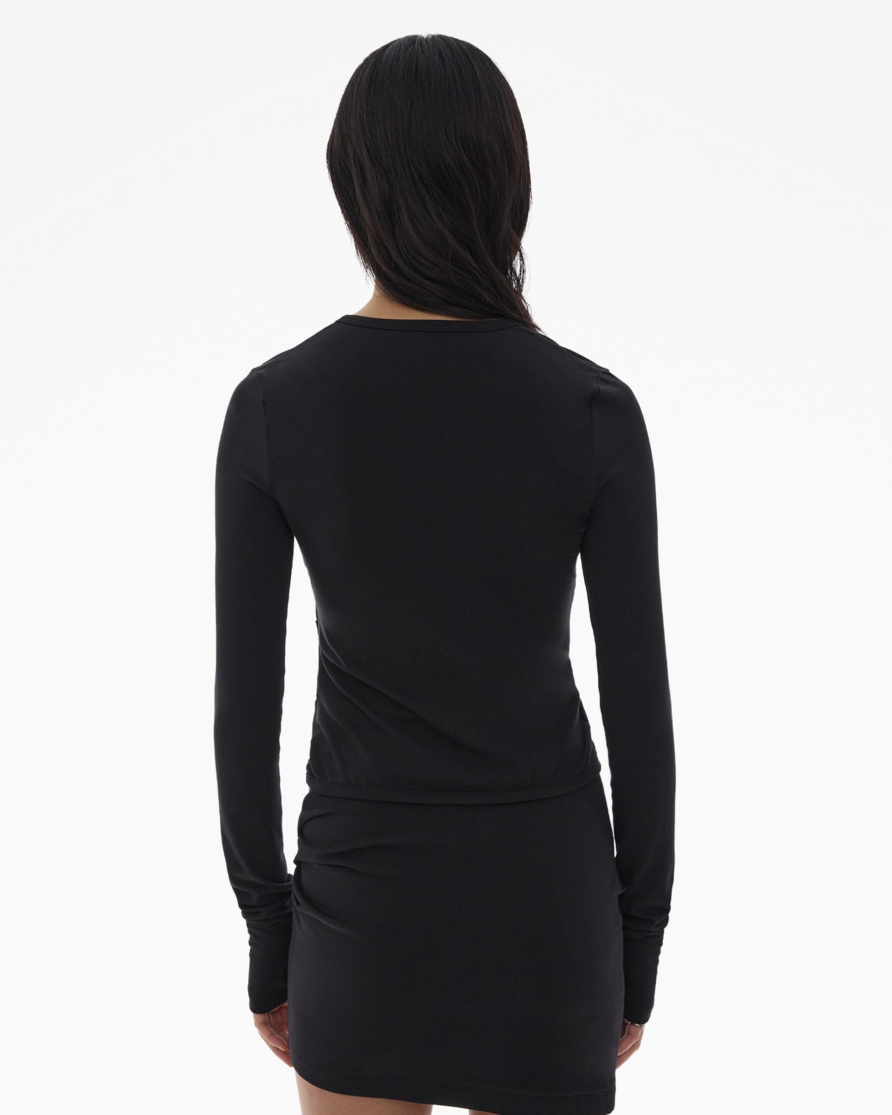 RUCHED CARDIGAN - 4