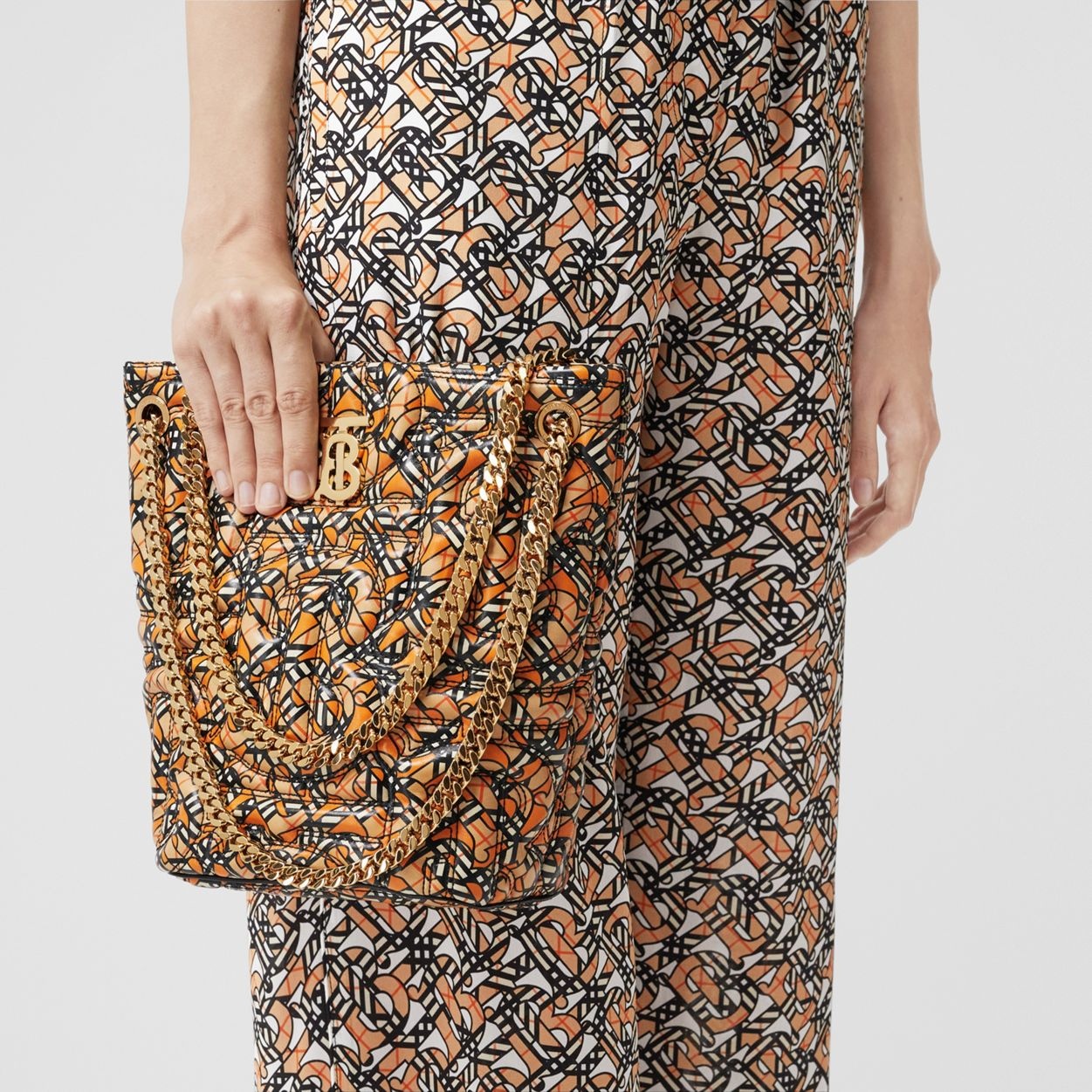 Small Monogram Quilted Lambskin Lola Bucket Bag - 9