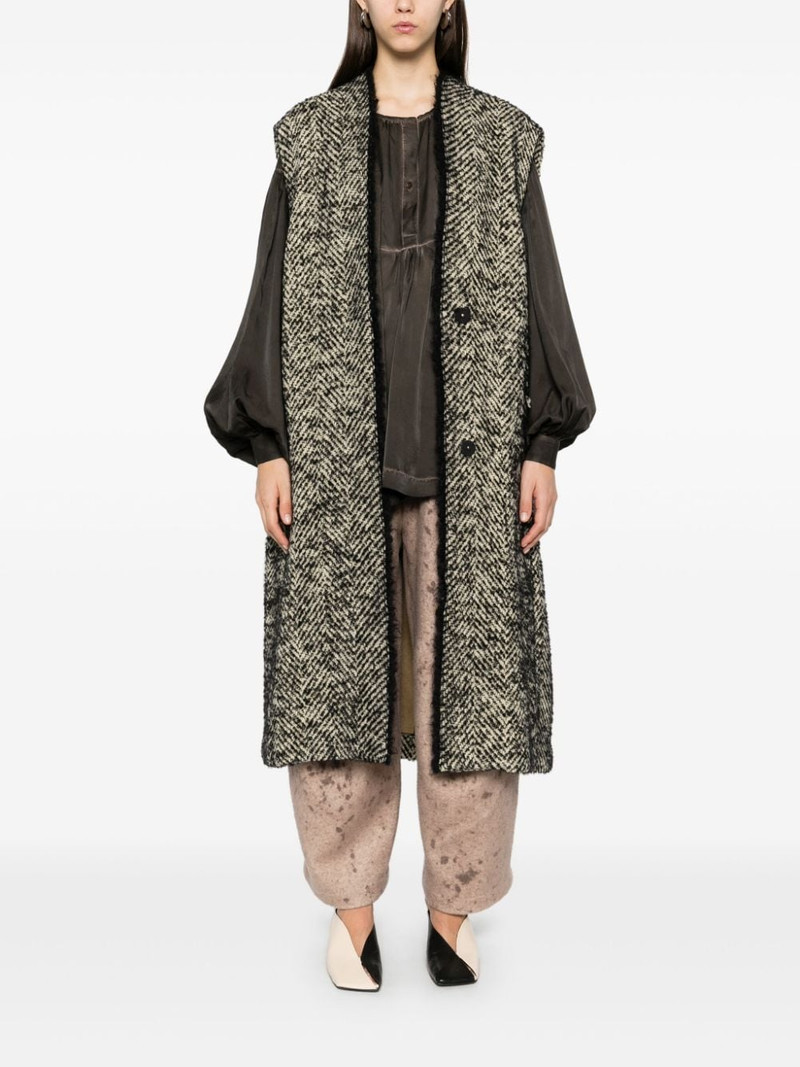 UMA WANG Cinnamon coat outlook