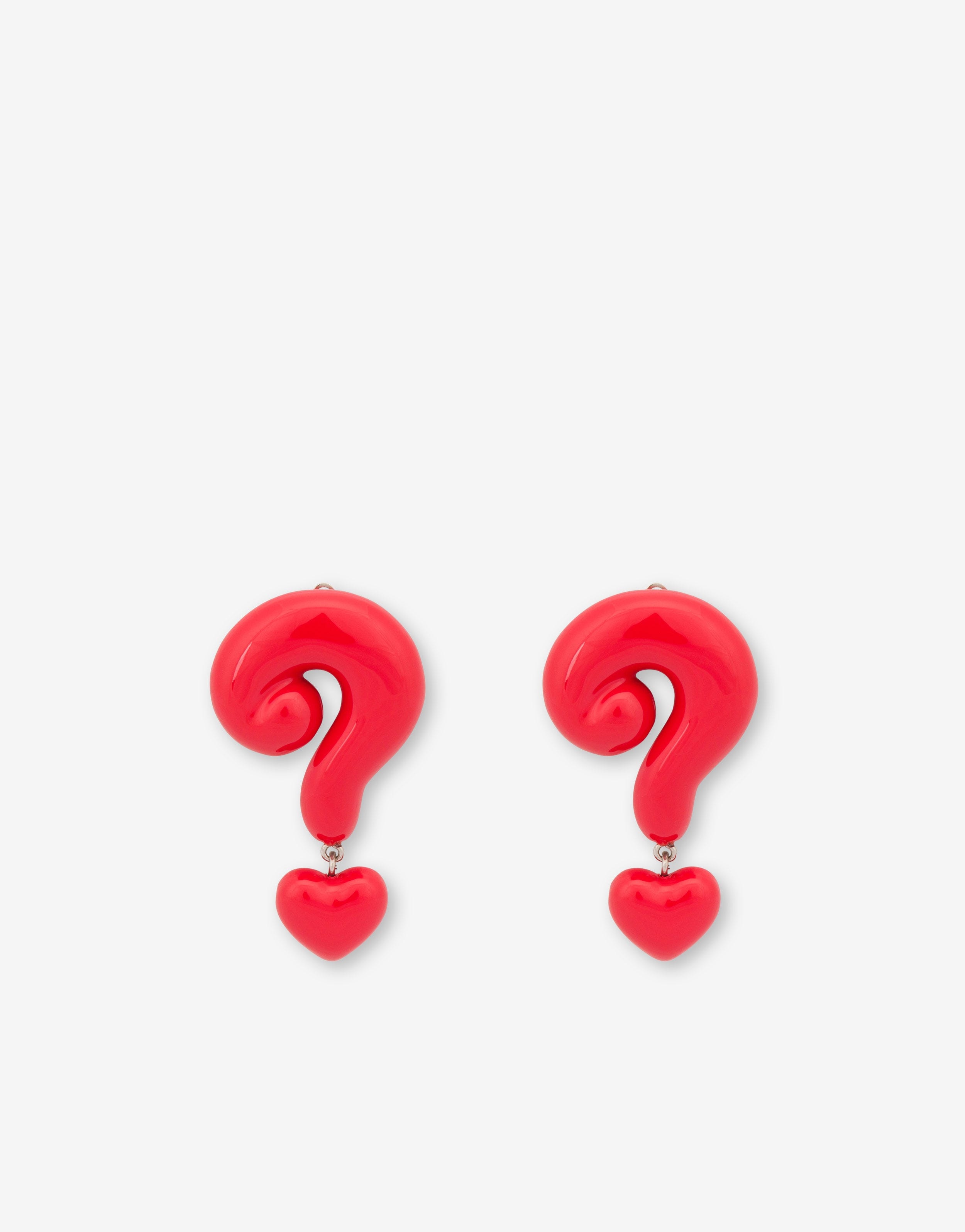 INFLATABLE QUESTION MARK EARRINGS - 1