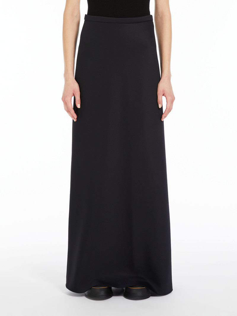 CLAVIER Long skirt in cotton scuba fabric 3