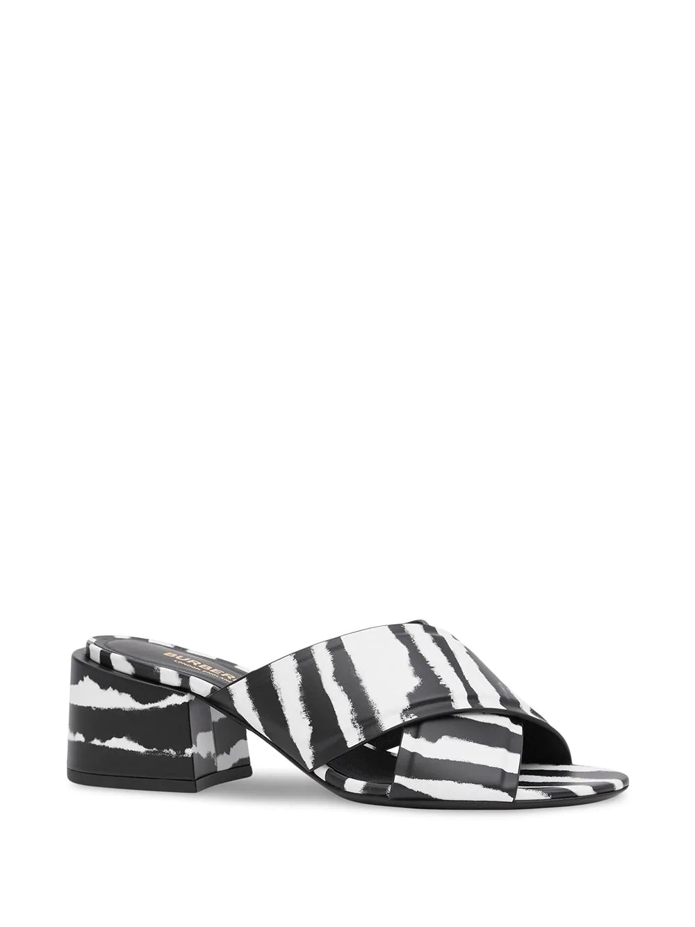 zebra print sandals - 2