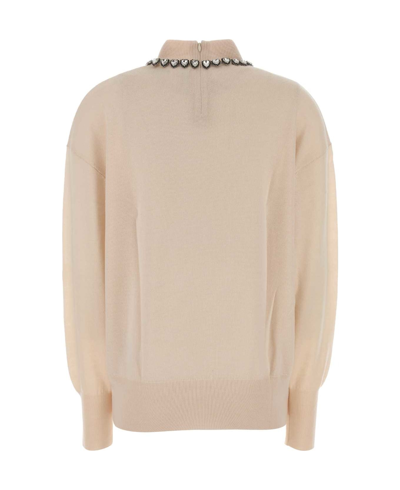Skin Pink Wool Hypnotic Sweater - 2