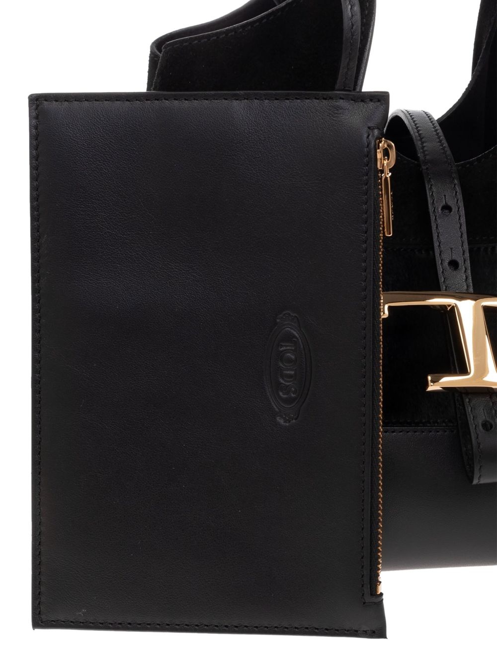 leather tote bag - 4
